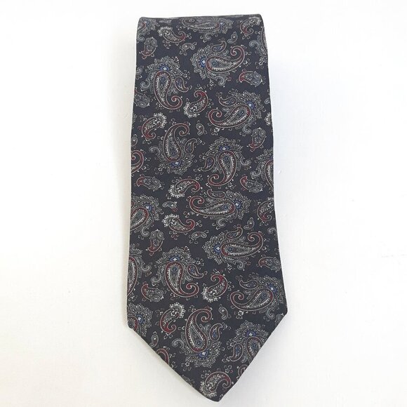 Liberty of London Silk Paisley Tie - Picture 1 of 5